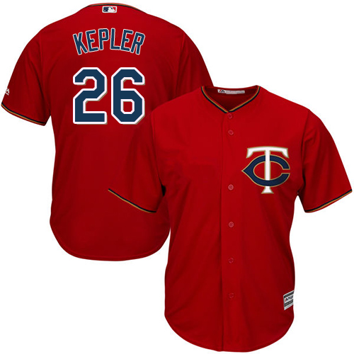 Twins #26 Max Kepler Red Cool Base Stitched Youth MLB Jersey